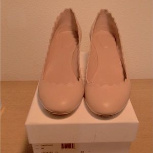 Chloe Lauren scalloped pumps